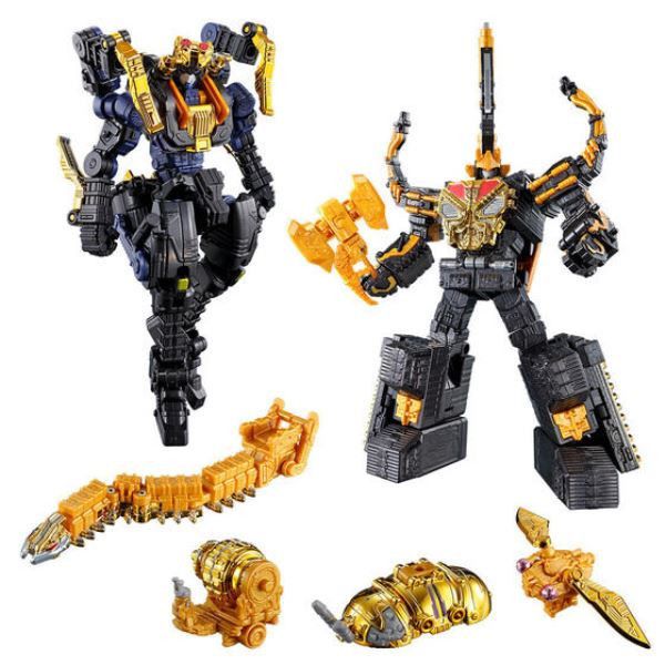 BANDAI MINIPLA 國王戰隊帝王者 王樣戰隊 深淵狼蛛 ＆ 王者南洋大兜蟲 王者金屬配色ver. ＆ 守護者武裝 BANDAI MINIPLA 國王戰隊帝王者 王樣戰隊 深淵狼蛛 ＆ 王者南洋大兜蟲 王者金屬配色ver. ＆ 守護者武裝