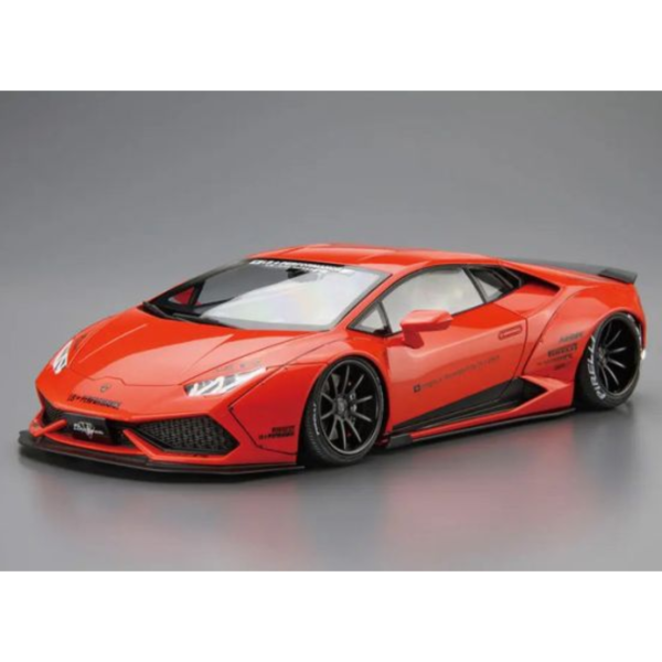 AOSHIMA 青島 1/24 自由步行#15 藍寶堅尼 Huracán ver.1 組裝模型 AOSHIMA 青島 1/24 自由步行#15 藍寶堅尼 Huracán ver.1 組裝模型