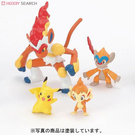BANDAI 精靈寶可夢 神奇寶貝 Pokemon PLAMO 收藏集 007 烈焰猴進化套組 BANDAI 精靈寶可夢 神奇寶貝 Pokemon PLAMO 收藏集 007 烈焰猴進化套組