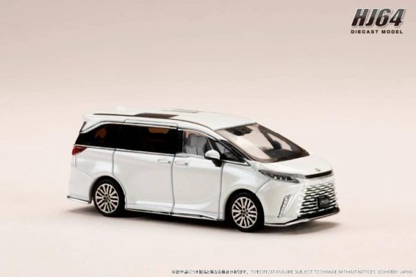 (預購) Hobby JAPAN 1/64 凌志 Lexus LM 500h Customized Version 奢華運兵車高級訂製版 4人座白內裝(右駕) 音速白 HJ644076AW 20260319 Hobby JAPAN 1/64 凌志 Lexus LM 500h Customized Version 奢華運兵車高級訂製版 4人座白內裝(右駕) 音速白 HJ644076AW