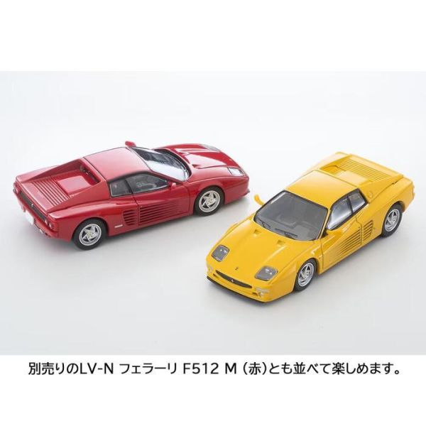 TOMYTEC 1/64 TLV-N 法拉利 Ferrari F512 M Yellow TOMYTEC 1/64 TLV-N 法拉利 Ferrari F512 M Yellow