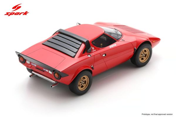 (預購) Spark 1/18 蘭吉雅 Lancia Stratos Street Car - Red 18S1121 20260824 Spark 1/18 蘭吉雅 Lancia Stratos Street Car - Red 18S1121