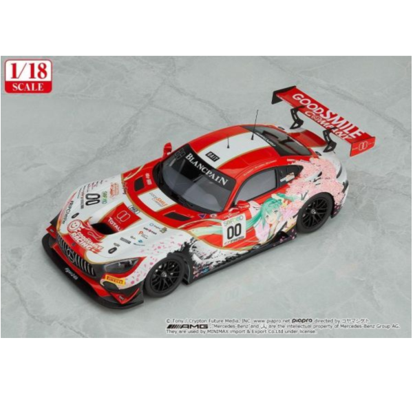(預購) [再販] GOODSMILE RACING 1/18 Good Smile 初音未來 AMG 2017 SPA24H Ver. 20260816 [再販] GOODSMILE RACING 1/18 Good Smile 初音未來 AMG 2017 SPA24H Ver.