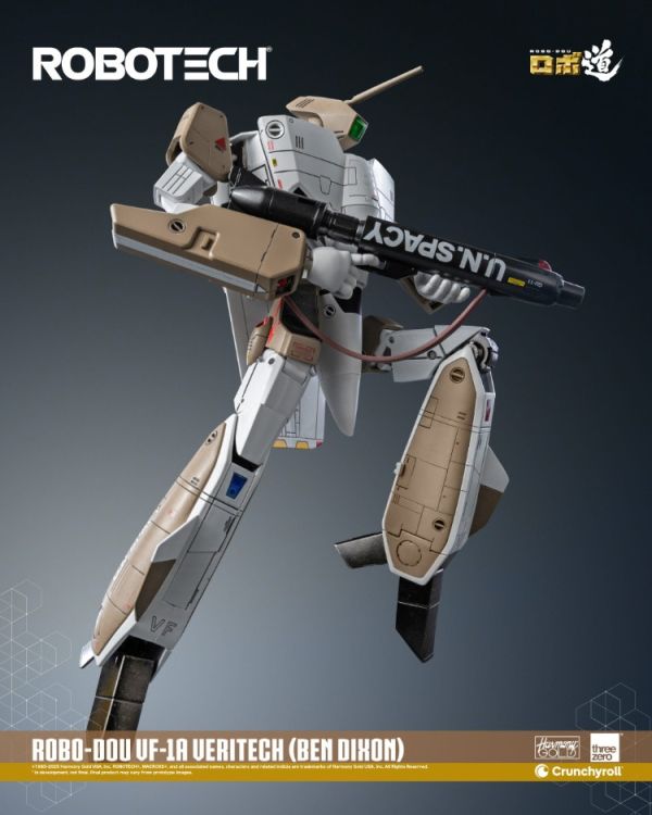 (預購) threezero ROBO-DOU 超時空要塞 VF-1A 變形戰鬥機 Ben Dixon 20.3cm 3Z03066W0 可動完成品 20260204 threezero ROBO-DOU 超時空要塞 VF-1A 變形戰鬥機 Ben Dixon 20.3cm 3Z03066W0 可動完成品