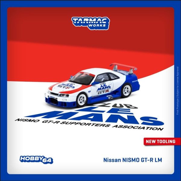 TARMAC 1/64 日產 Nissan NISMO GT-R LM Test Car 利曼測試車 R33  T64-067-TC TARMAC 1/64 日產 Nissan NISMO GT-R LM Test Car 利曼測試車 R33  T64-067-TC