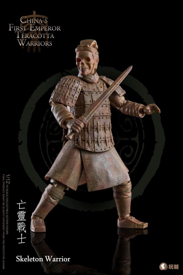 (預購) 玩朝玩具 1/12 掌心大秦 兵馬俑2.0 可動完成品 [標準/豪華版 (原色/灰色)] 分別販售 20261224 玩朝玩具 1/12 掌心大秦 兵馬俑2.0 可動完成品 [標準/豪華版 (原色/灰色)] 分別販售