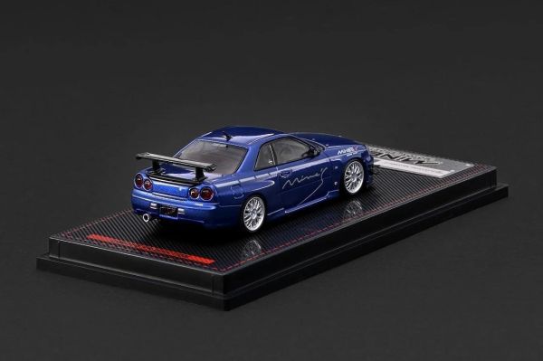 (預購) ignition model 1/64 日產 Nissan Skyline GT-R Mine"s (R34) Blue Metallic IG4094 20260920 ignition model 1/64 日產 Nissan Skyline GT-R Mine"s (R34) Blue Metallic IG4094