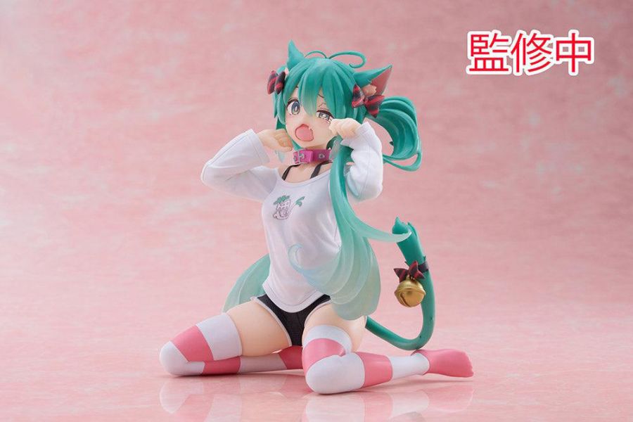 TAITO 景品 Desktop Cute 初音未來 貓耳T恤 TAITO 景品 Desktop Cute 初音未來 貓耳T恤