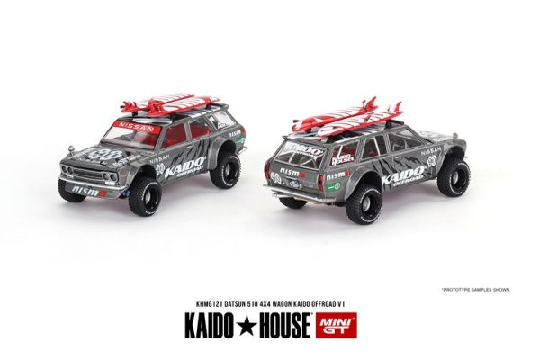 MINIGT 1/64 大發 Datsun KAIDO 510 Wagon 4x4 Kaido Offroad V1 MINIGT 1/64 大發 Datsun KAIDO 510 Wagon 4x4 Kaido Offroad V1
