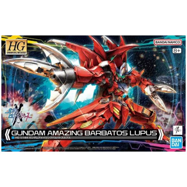 BANDAI 1/144 HG 鋼彈創鬥者 元宇宙 驚異獵魔鋼彈 天狼型 組裝模型 BANDAI 1/144 HG 鋼彈創鬥者 驚異獵魔鋼彈 天狼型 組裝模型