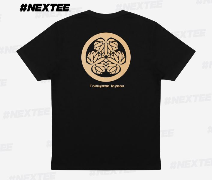 NEXTee KONEKO 德川家康 短袖T恤 白色＆黑色 NEXTee KONEKO 德川家康 短袖T恤 白色＆黑色