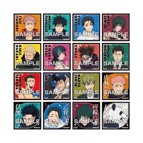 (預購) Ensky 盲盒 咒術迴戰 貼紙烈傳 全50種 一中盒20包販售 20260505 Ensky 盲盒 咒術迴戰 貼紙烈傳 全50種 一中盒20包販售