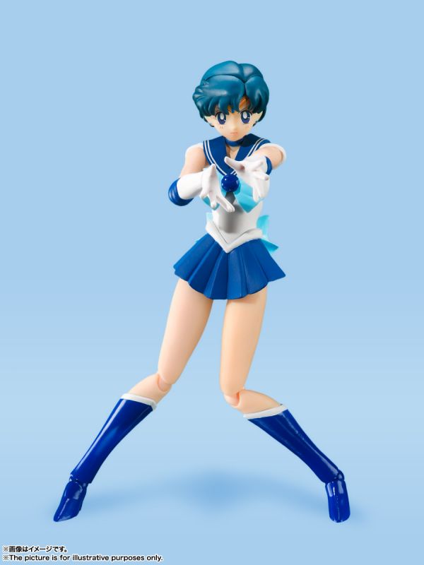 BANDAI S.H.Figuarts SHF 美少女戰士 水手水星 動畫配色版 可動完成品 BANDAI,S.H.Figuarts,SHF,美少女戰士,水手水星,動畫配色