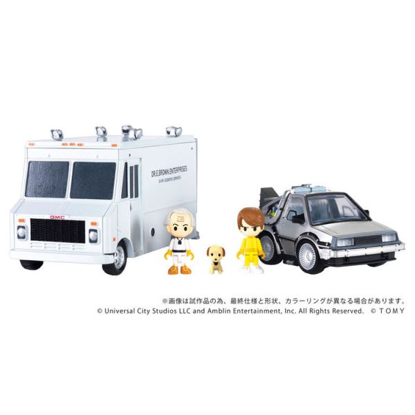 (預購) TAKARATOMY T-SPARK Q Village QV-04 回到未來 Time Machine (Part 1) DX 套裝 (預購) TAKARATOMY T-SPARK Q Village QV-04 回到未來 Time Machine (Part 1) DX 套裝