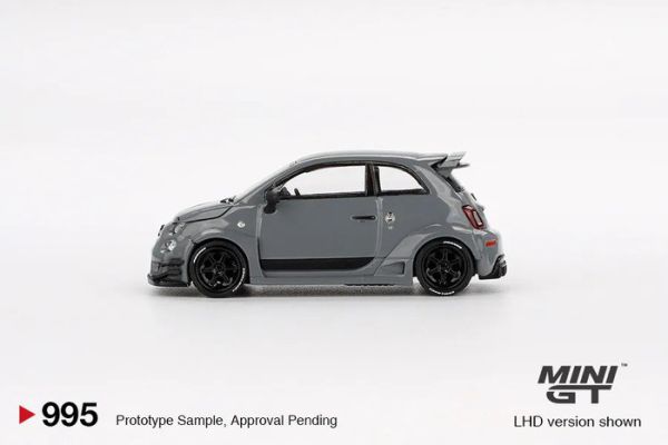 MINIGT 1/64 飛雅特 Abarth 595 LB-WORKS x Abas Works Grey MGT00995-L MINIGT 1/64 飛雅特 Abarth 595 LB-WORKS x Abas Works Grey MGT00995-L