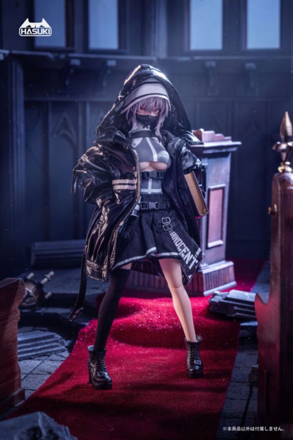 [豪華版] HASUKI 1/12 pocket art系列第九彈 魅魔修女 芙莉德 可動完成品 PA009SP [豪華版] HASUKI 1/12 pocket art系列第九彈 魅魔修女 芙莉德 可動完成品 PA009SP