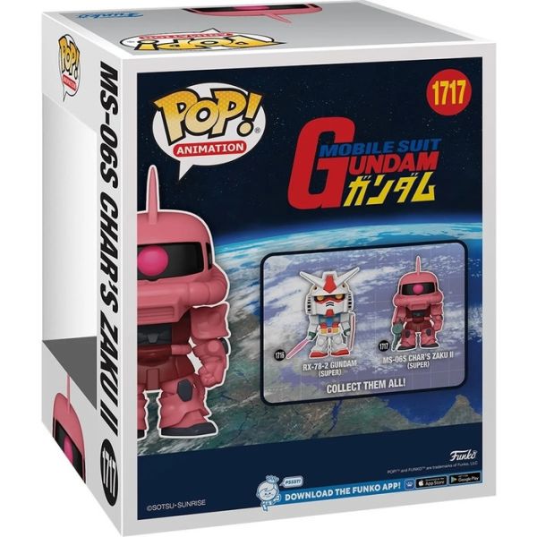 FUNKO POP 機動戰士鋼彈 夏亞專用薩克II 靜態完成品 FUNKO POP 機動戰士鋼彈 夏亞專用薩克II 靜態完成品