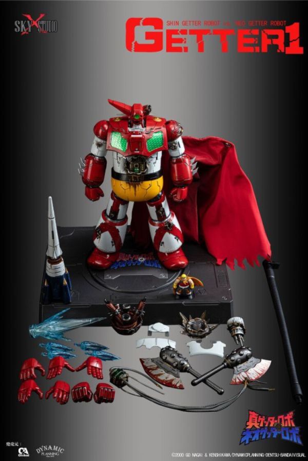 (預購) Sky X Studio 真蓋特機器人 VS NEO蓋特機器人 蓋特1號 最終決戰 ver 合金可動完成品 (預購) Sky X Studio 真蓋特機器人 VS NEO蓋特機器人 蓋特1號 最終決戰 ver 合金可動完成品
