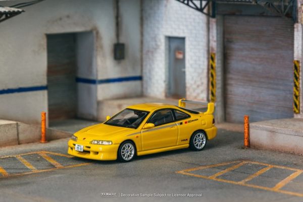 TARMAC WORKS 1/64 本田 Honda Integra TYPE R DC2 MUGEN Sunlight Yellow T64G-TL059-YL TARMAC WORKS 1/64 本田 Honda Integra TYPE R DC2 MUGEN Sunlight Yellow T64G-TL059-YL