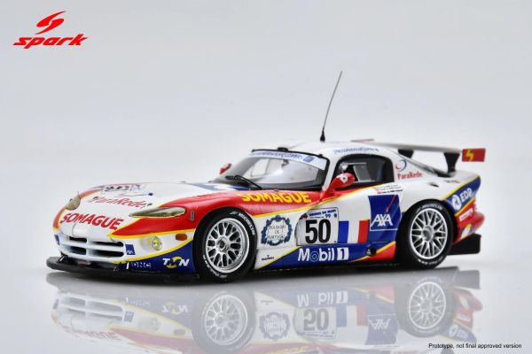 (預購) SPARK 1/43 Chrysler Viper GTS-R No.50 15th Le Mans 24H 1999 20261105 SPARK 1/43 Chrysler Viper GTS-R No.50 15th Le Mans 24H 1999
