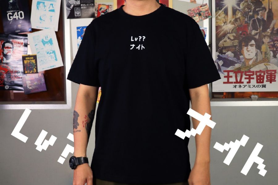 NEXTee PIXEL ADVENTURE 騎士寶刀 短袖T恤 白色＆黑色 NEXTee PIXEL ADVENTURE 騎士寶刀 短袖T恤 白色＆黑色