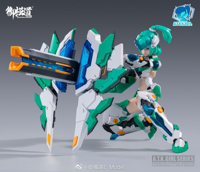 E-Model 御模道 1/12 ATKGIRL 原創機娘 四聖獸 玄武機娘 組裝模型 E-Model,御模道,1/12,ATKGIRL,原創機娘,甲蟲,赫拉克羅斯,HERACROSS,初回特典洋裝
