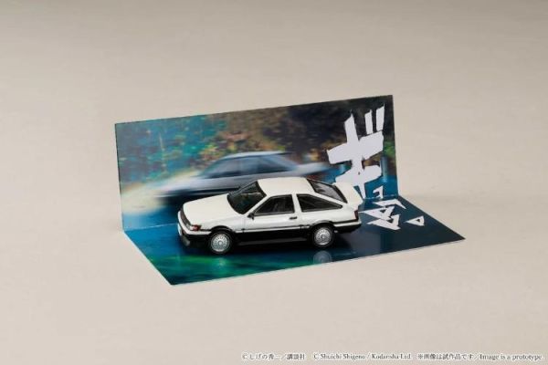 (預購) Hobby JAPAN 1/64 頭文字D 豐田 Toyota COROLLA LEVIN (AE86) / Initial D HJDMD008B 20260409 Hobby JAPAN 1/64 頭文字D 豐田 Toyota COROLLA LEVIN (AE86) / Initial D HJDMD008B