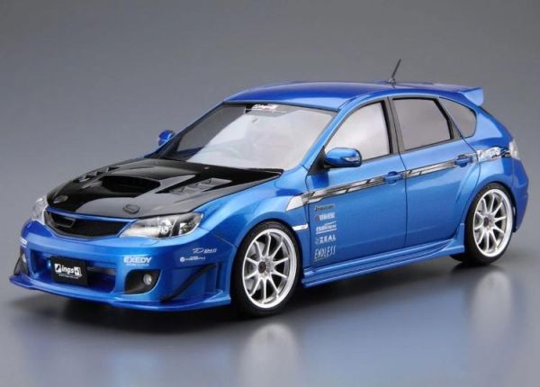(預購) AOSHIMA 青島 1/24 改裝#35 速霸陸 ings GRB IMPREZA WRX STI "07 組裝模型 20260707 AOSHIMA 青島 1/24 改裝#35 速霸陸 ings GRB IMPREZA WRX STI "07 組裝模型