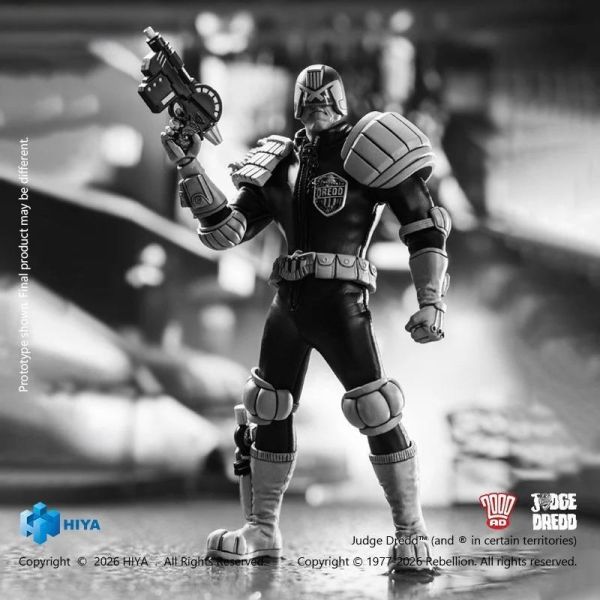 (預購) Hiya Toys E.S.S. 1/12 15cm 超時空戰警 判官爵德 黑白版 ESJ0163 可動完成品 20260825 Hiya Toys E.S.S. 1/12 15cm 超時空戰警 判官爵德 黑白版 ESJ0163 可動完成品