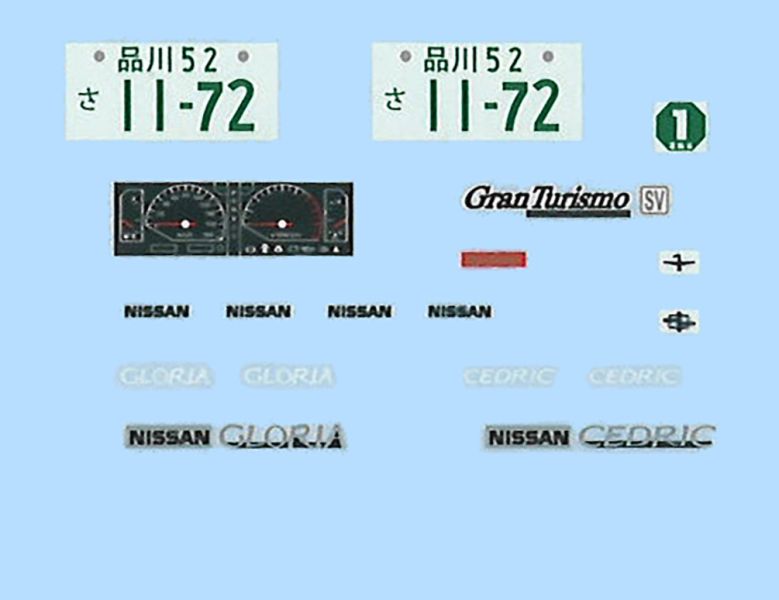 1/24 CEDRIC V20E Gran Turismo Y3 高端車版本 富士美 FUJIMI 組裝模型 FUJIMI,1/24,ID,HONDA,K8,CIVIC,TypeR,後期型,EK9,組裝模型,