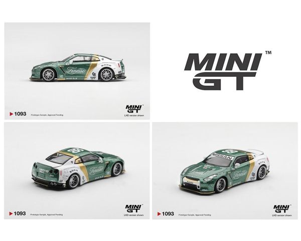 (預購) [吊卡版] MINIGT 1/64 日產 Nissan GT-R (R35) LBWORKS Type 1, Custom Ducktail Auto Finesse LHD MGT01093-BL 20260827 [吊卡版] MINIGT 1/64 日產 Nissan GT-R (R35) LB★WORKS Type 1, Custom Ducktail Auto Finesse LHD MGT01093-BL