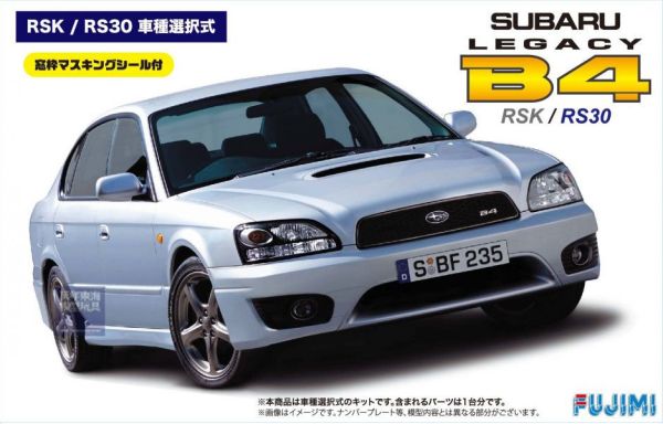 Subaru Legacy B4 RSK RS30 FUJIMI ID156 富士美 組裝模型 FUJIMI,1/24,ID,Honda,CR-X,Si,Subaru,Legacy