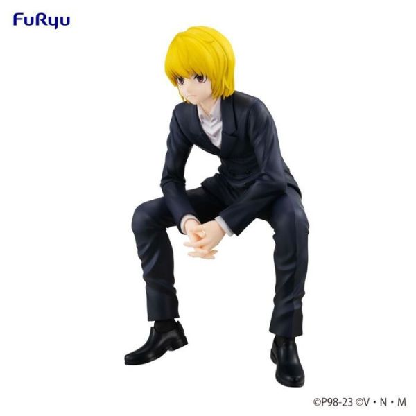 FURYU 景品 HUNTER 獵人 庫拉皮卡 西裝 泡麵蓋公仔 FURYU 景品 HUNTER 獵人 庫拉皮卡 西裝 泡麵蓋公仔