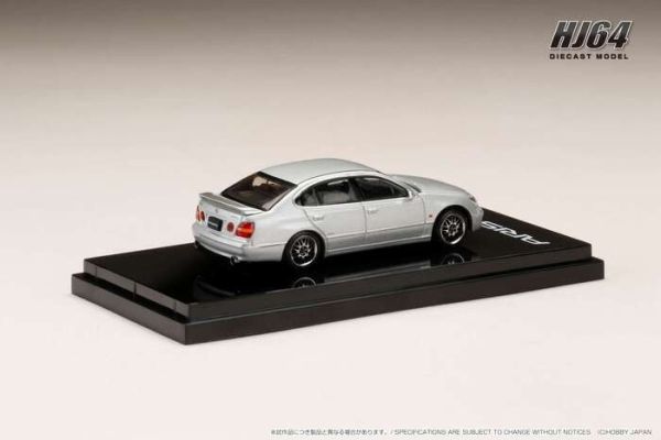 Hobby JAPAN 1/64 豐田 Toyota ARISTO V300 VERTEX EDITION 前期版 改裝式樣 金屬銀 HJ642030CS Hobby JAPAN 1/64 豐田 Toyota ARISTO V300 VERTEX EDITION 前期版 改裝式樣 金屬銀 HJ642030CS