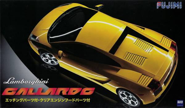 1/24 Lamborghini Gallardo DX 付蝕刻片 FUJIMI RSSP 富士美 組裝模型 FUJIMI,1/24,RS,林寶堅尼,Gallardo,DX,蝕刻片,組裝模型