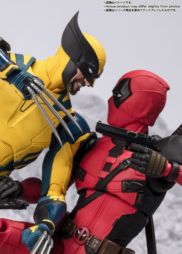 BANDAI S.H.F 死侍與金鋼狼 DEADPOOL&WOLVERINE 金鋼狼 可動完成品 BANDAI S.H.F 死侍與金鋼狼 DEADPOOL&WOLVERINE 金鋼狼 可動完成品