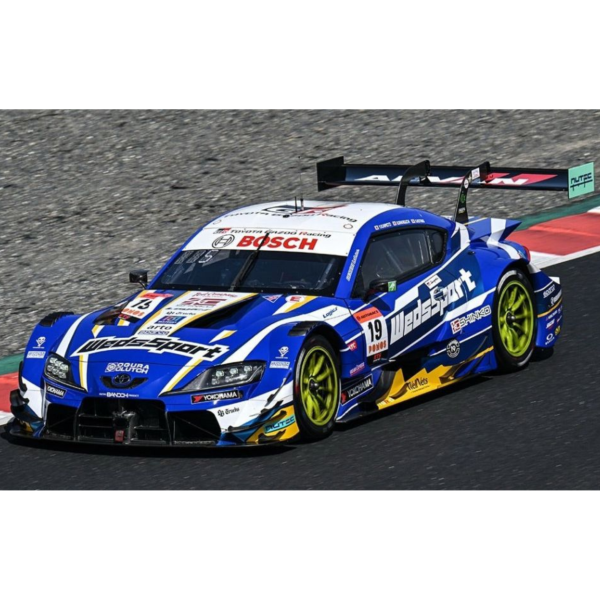 SPARK 1/64 豐田 WedsSport ADVAN GR Supra TGR TEAM WedsSport BANDOH No.19 GT500 SUPER GT 2025 Y. Kunimoto - S. Sakaguchi 64SGT25019 SPARK 1/64 豐田 WedsSport ADVAN GR Supra TGR TEAM WedsSport BANDOH No.19 GT500 SUPER GT 2025 Y. Kunimoto - S. Sakaguchi 64SGT25019