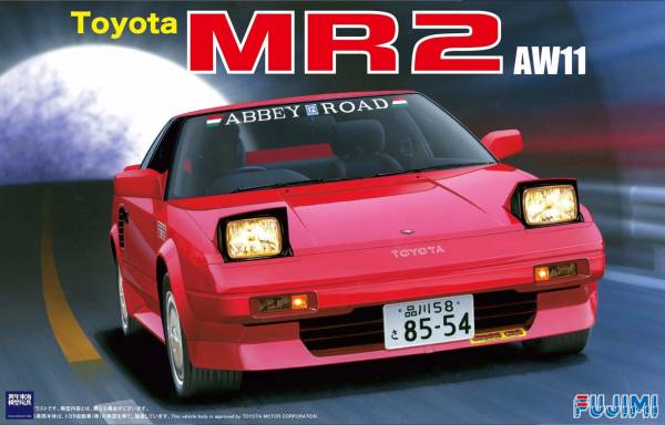 1/24 Toyota MR2 AW11 FUJIMI ID110 富士美 組裝模型 FUJIMI,1/24,ID,TOYOTA,,MR2,AW11