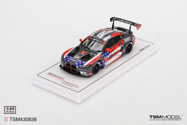 TSM MODEL 1/43 寶馬 BMW M4 GT3 #1 Paul Miller Racing 2024 IMSA Watkins Glen TSM430838 TSM MODEL 1/43 寶馬 BMW M4 GT3 #1 Paul Miller Racing 2024 IMSA Watkins Glen TSM430838