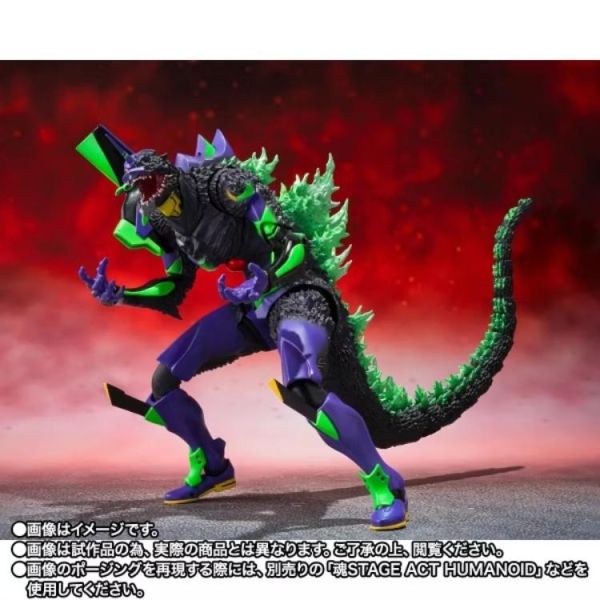 (預購) BANDAI S.H.MonsterArts 哥吉拉對福音戰士 EVANGELION初號機 G覺醒形態 可動完成品 20260728 BANDAI S.H.MonsterArts 哥吉拉對福音戰士 EVANGELION初號機 G覺醒形態 可動完成品