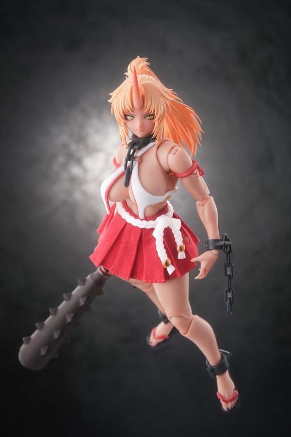 (預購) 蝸之殼 1/12 鬼巫女 次女‧紅葉 RPGEX-08 可動完成品 20260409 蝸之殼 1/12 鬼巫女 次女‧紅葉 RPGEX-08 可動完成品