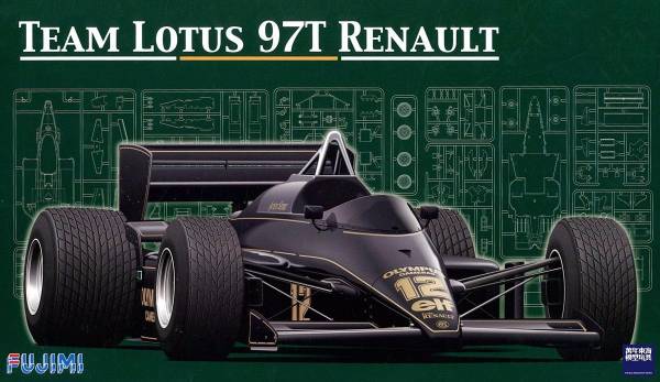 1/20 Lotus 97T 1985 FUJIMI GP3 富士美 組裝模型 FUJIMI,1/20,GP,Lotus,97T,1985,