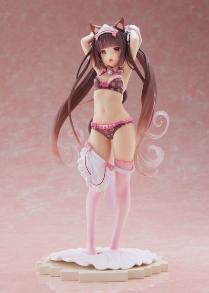 [再販] PLUM 1/7 貓娘樂園 NEKOPARA 巧克力 Lovely Sweets Time PVC PLUM,1/7,貓娘樂園,NEKOPARA,巧克力,打扮時光,PVC,