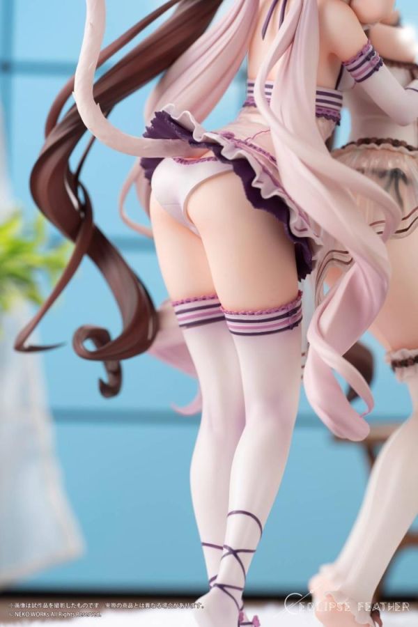 (預購) [標準版] [18禁商品] EclipseFeather 1/6 貓娘樂園 巧克力與香草 午後的甜蜜嬉戲 Ver. PVC完成品 20260428 [標準版] [18禁商品] EclipseFeather 1/6 貓娘樂園 巧克力與香草 午後的甜蜜嬉戲 Ver. PVC完成品