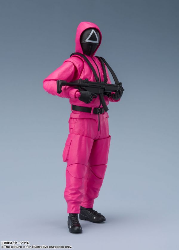 BANDAI S.H.Figuarts SHF 魷魚遊戲 工作人員 士兵 BANDAI,S.H.Figuarts,SHF,魷魚遊戲,工作人員,士兵,