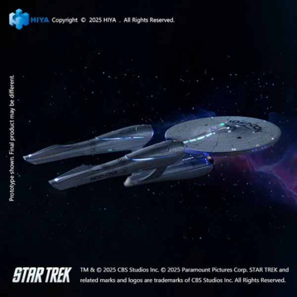 Hiya Toys REPLICAart STAR TREK 星際爭霸戰 2009 企業號 NCC-1701 RAS0275 銀河飛龍/星艦迷航 Hiya Toys REPLICAart系列 星際爭霸戰2009 企業號 NCC-1701 RAS0275