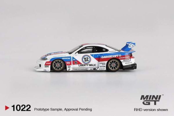 (預購) MINIGT 1/64 日產 Nissan LB-Super Silhouette S15 SILVIA GARASIDRIFT x LBWK 2025 MGT01022-R (預購) MINIGT 1/64 日產 Nissan LB-Super Silhouette S15 SILVIA GARASIDRIFT x LBWK 2025 MGT01022-R