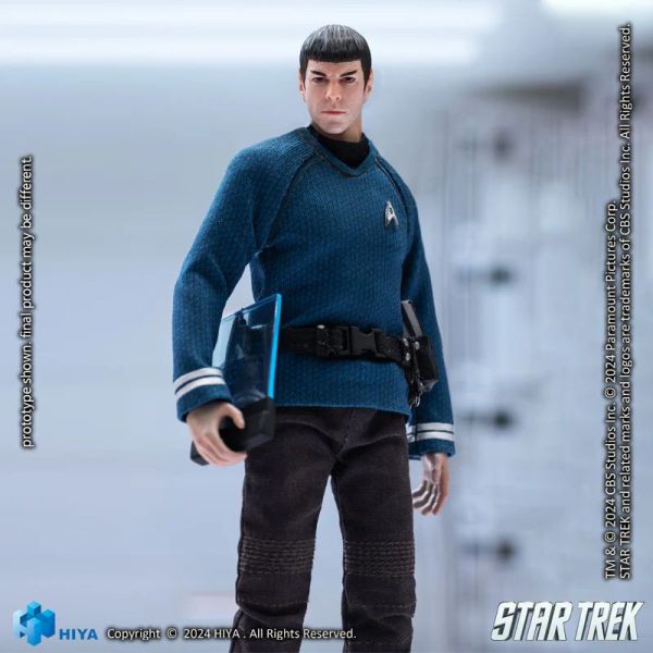 Hiya Toys ESS 1/12 Star Trek 星際爭霸戰 2009 史巴克 可動完成品 Hiya Toys ESS 1/12 Star Trek 星際爭霸戰 2009 史巴克 可動完成品
