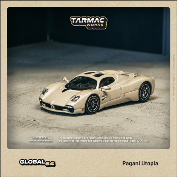 TARMAC WORKS 1/64 帕加尼 Pagani Utopia Rinascimento T64G-TL055-BI TARMAC WORKS 1/64 帕加尼 Pagani Utopia Rinascimento T64G-TL055-BI