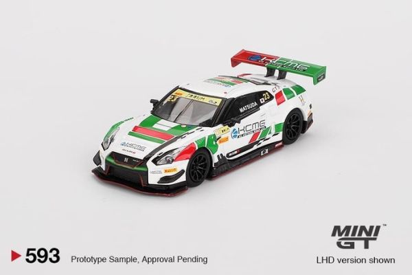 MINIGT 1/64 日產 Nissan GT-R NISMO GT3 #23 KCMG車隊 國際汽車聯盟GP世界賽2018澳門站參戰車 MGT00593-L MINIGT 1/64 日產 Nissan GT-R NISMO GT3 #23 KCMG車隊 國際汽車聯盟GP世界賽2018澳門站參戰車 MGT00593-L